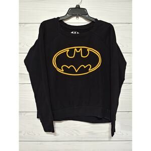 Womens Bat Man DC Comics Sweatshirt sz M